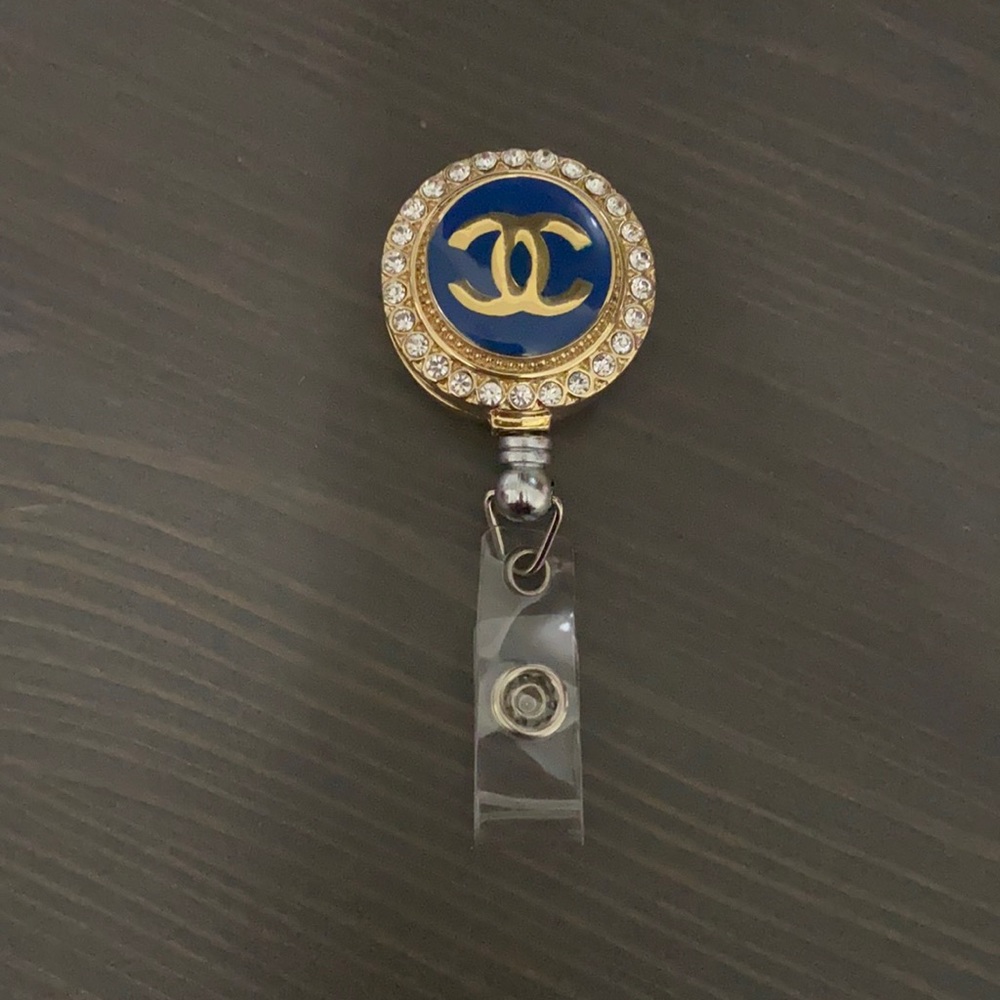 New Chanel badge holder